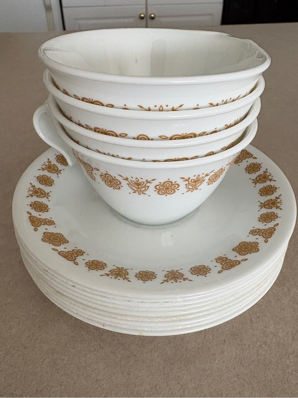 Corelle Cups and Saucers